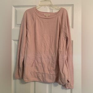 Barefoot Dreams Cozy Chic Ultra Lite
Raglan Pullover Dusty Rose L